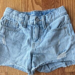 Old Navy Girl’s Light Blue Denim Shorts